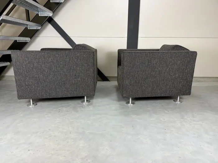Design on Stock Blizz fauteuils, antracietgrijze stof — Fauteuil (foto 3)
