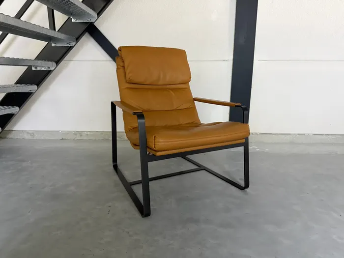 Leolux Indra fauteuil, Ceras Brandy