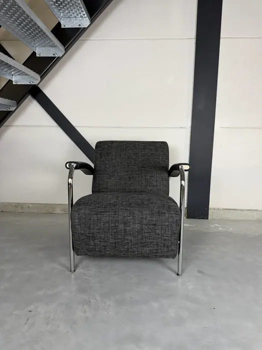 Leolux Scylla designfauteuil, antraciet — Fauteuil (foto 2)