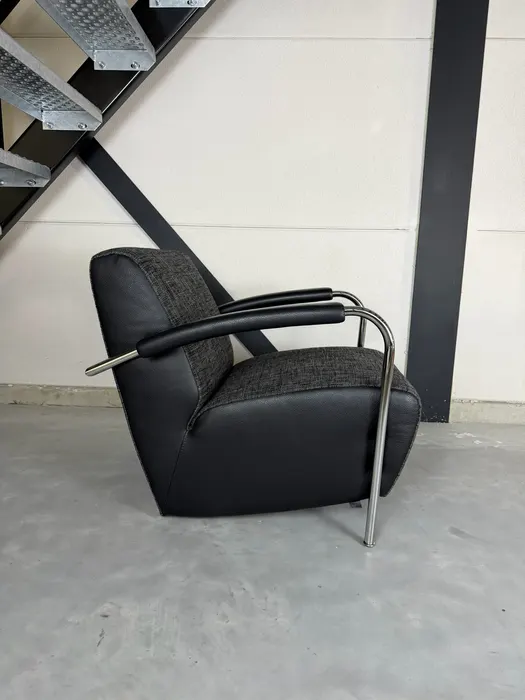 Leolux Scylla designfauteuil, antraciet — Fauteuil (foto 3)
