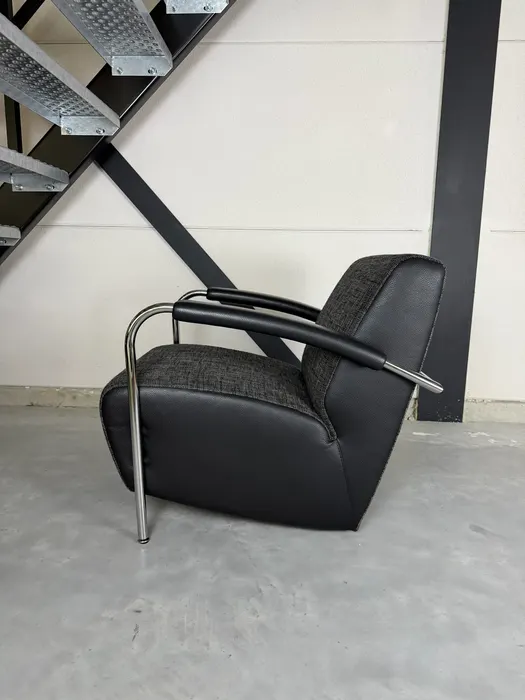 Leolux Scylla designfauteuil, antraciet — Fauteuil (foto 5)