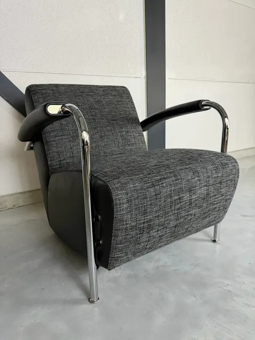 Leolux Scylla designfauteuil, antraciet — Fauteuil (foto 7)