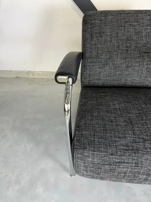 Leolux Scylla designfauteuil, antraciet — Fauteuil (foto 8)